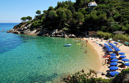 Italian Beaches Le Caldane Isola Del Giglio Maremma Italy Italian Beaches Le Caldane Isola Del Giglio Maremma Italy