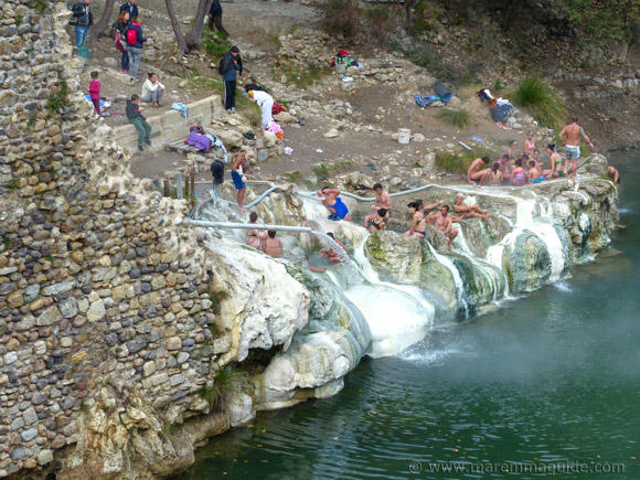 petriolo hot springs in november