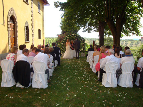 Tuscany villa wedding Italy
