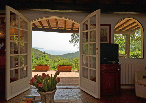 Porto Ercole villa for sale in Monte Argentario Maremma
