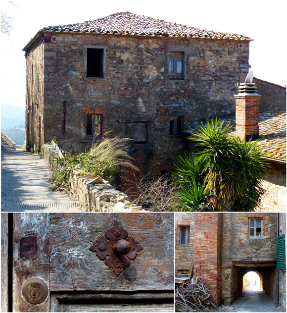 Maremma real estate: hill top villa in need of loving restoration